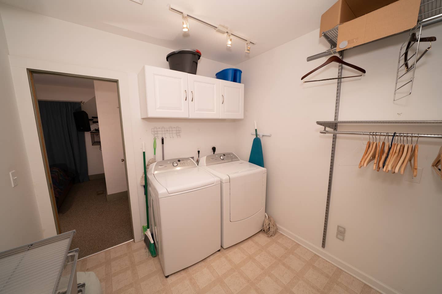 Washer and dryer are available to guests